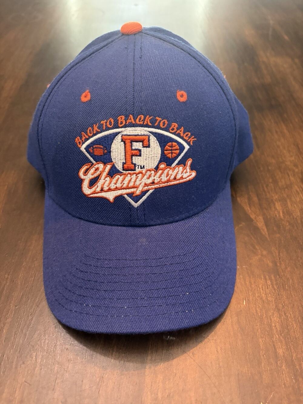 Florida Gators 2006-07 Basketball Football National Champions Zephyr NWT Vintage